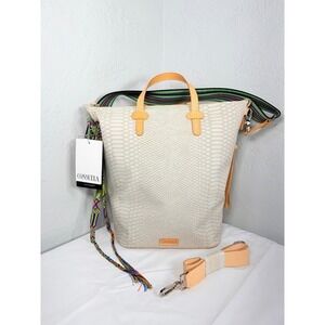 NEW Consuela Thunderbird Sling Bucket Bag Crossbody Leather Interchangeable